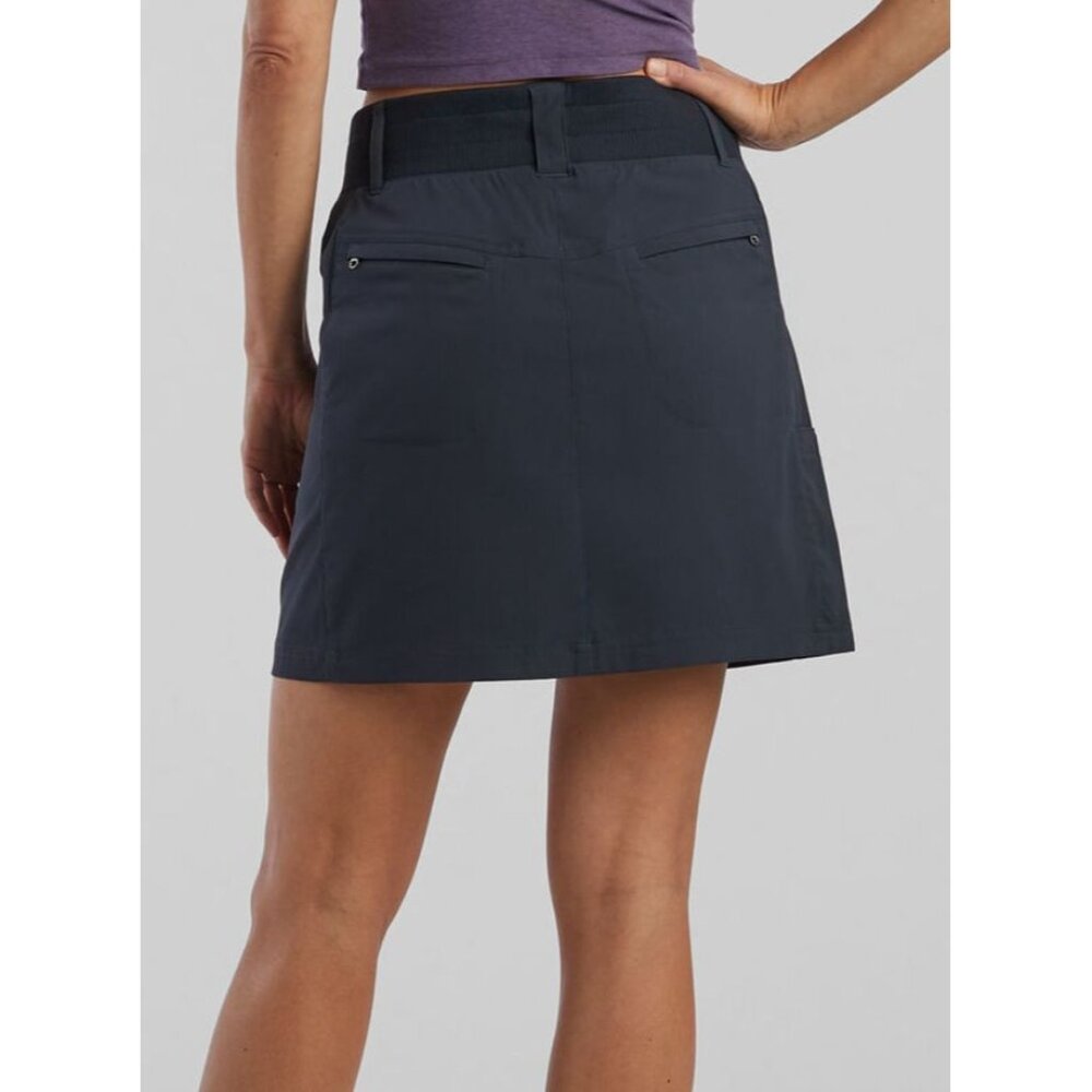 Title Nine Black Clamber Hiking Skort Skirt Women's 6 - Picture 11 of 15